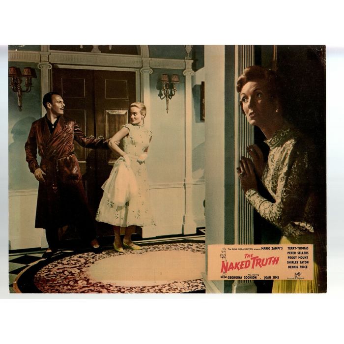Naked Truth Shirley Eaton Terry Thomas Georgina Cookson X Color