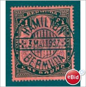 Bermuda GV £1 SG55