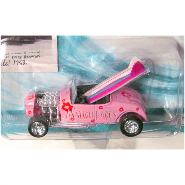 Johnny Lightning Surf Rods Malibu Babes Pink 1/64 Scale | eBay