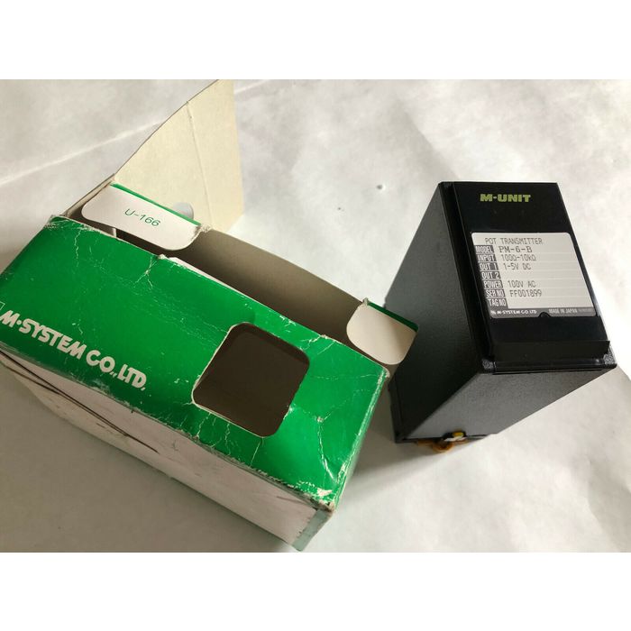 NEW M-SYSTEM PM-6-B POT TRANSMITTER MODULE,M-UNIT PM-6-B,HD on eBid ...