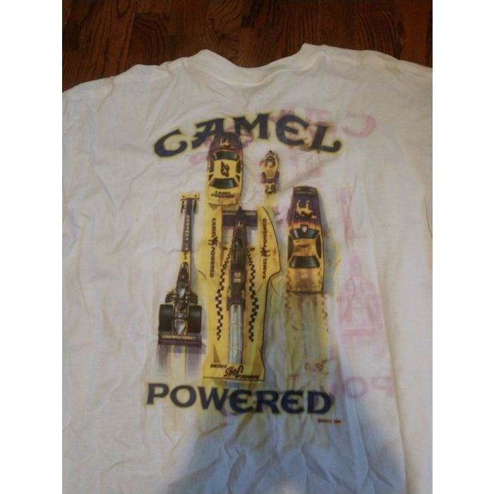 camel cigarettes shirt 80s T-Shirt (Size S) VintageFolk Camel Cigarettes Vintage Poster" Essential