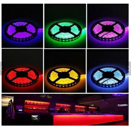 32.8 FT RGB 5050 LED Waterproof Color Changing Strip Lights Indoor ...