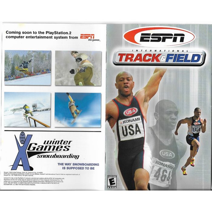 ESPN International Track & Field (Sony PlayStation 2, 2000) For Sale Online