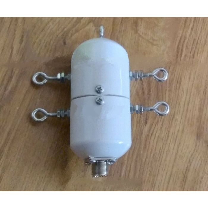 Portable 1:1 Current Choke Balun - 300W HF - Easy Setup For Amateur Ham Radio