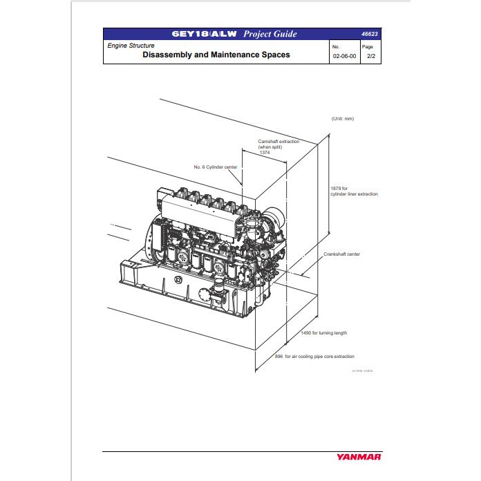 Yanmar 6EY18LW 6EY18ALW Project Guide 2011 0GEY1G00300 PDF on eBid