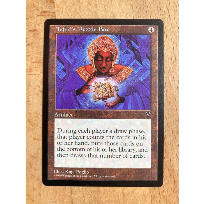 Magic the Gathering MTG CCG: Visions - Teferi's Puzzle Box (A