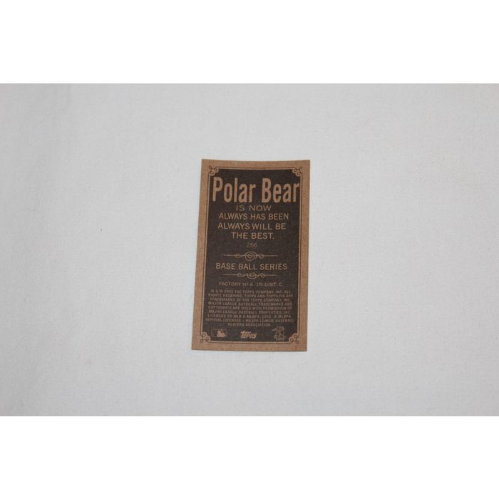 polar bear tobacco baseball cards 1909-11 T206 Izzy Hoffman Providence Card Good POLAR BEAR Chewing Smoking Tobacco