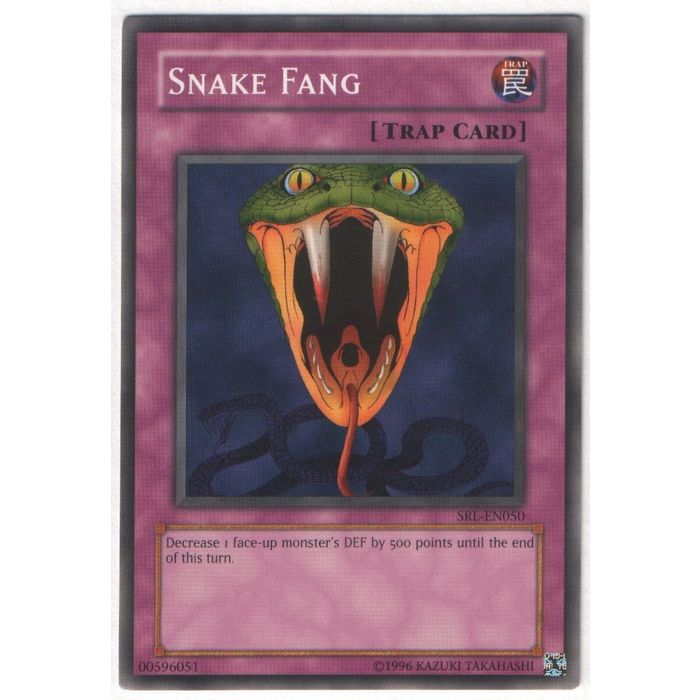 yugioh srl card list Yu-Gi-Oh! Spell Ruler SRL-EN050 Snake Fang on eBid United States