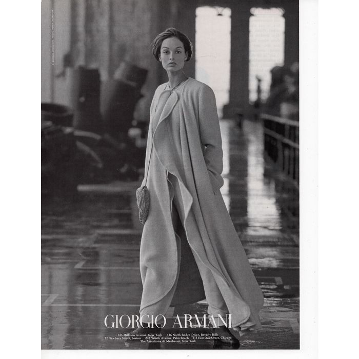 大幅値下げ・希少・非売品】Giorgio Armani ヴィンテージポスター