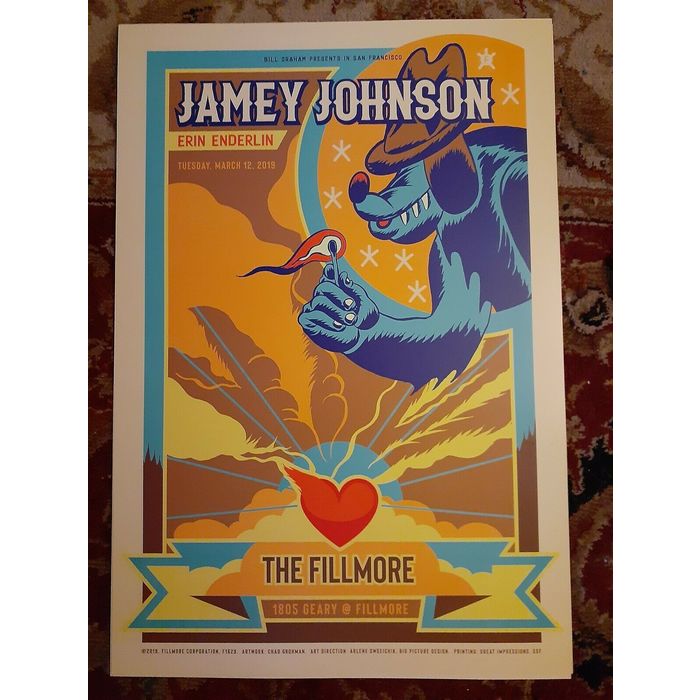 Fillmore Handbills Bill Graham Presents In San Francisco #69