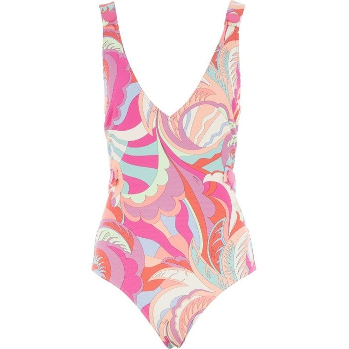 EMILIO PUCCI Patterned Swimsuit Size IT 46 BNWT