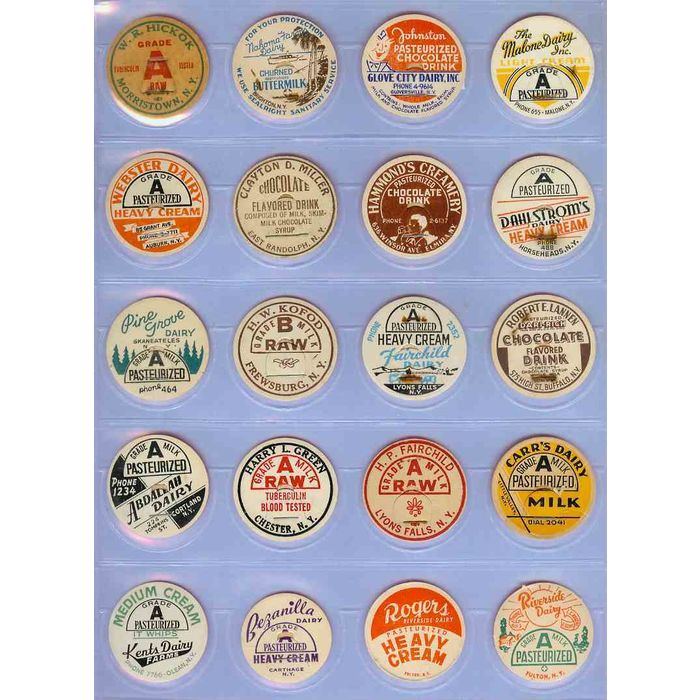 5 sets Milk Caps