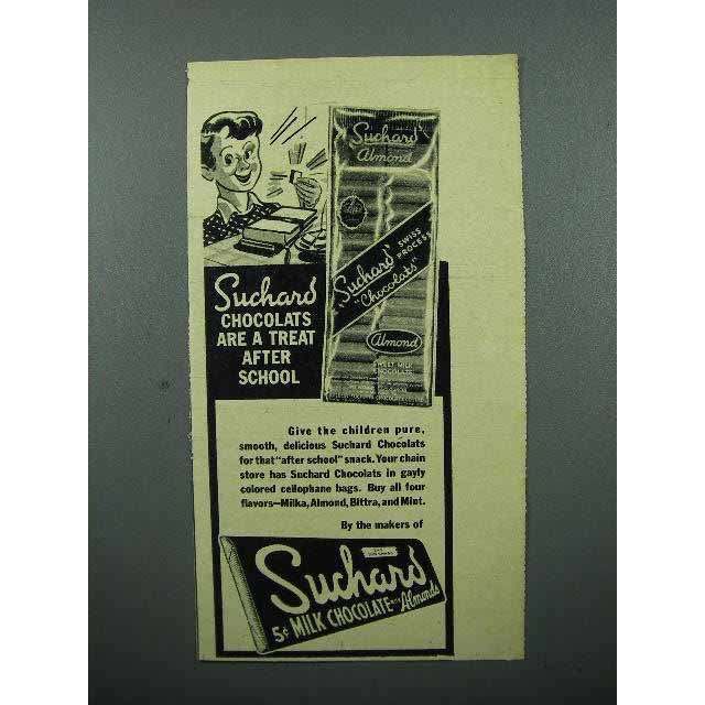 Suchard print by Vintage Advertising Collection