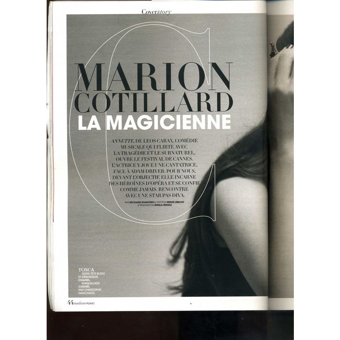 Madame Figaro 2021 #1923 MARION COTILLARD Magazine France SPECIAL