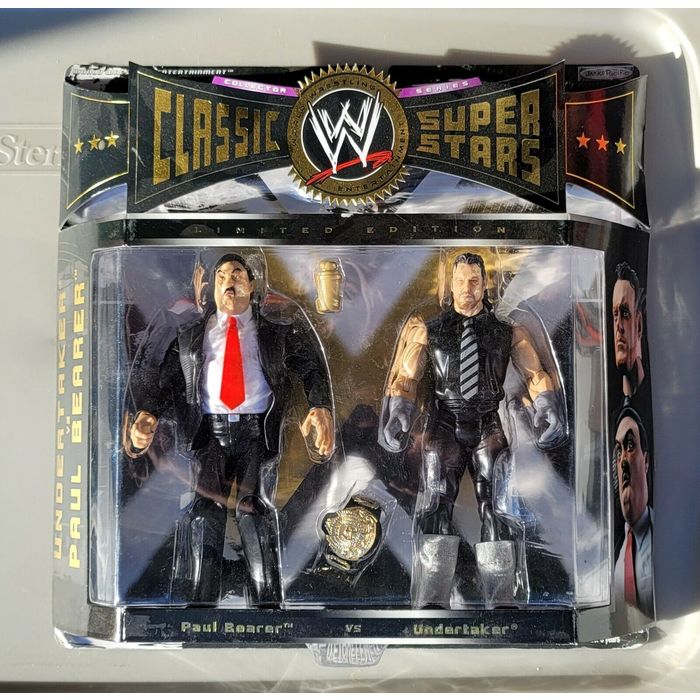 日本製 classic ljn wwf wwe superstars undertaker & bearer paul スポーツ