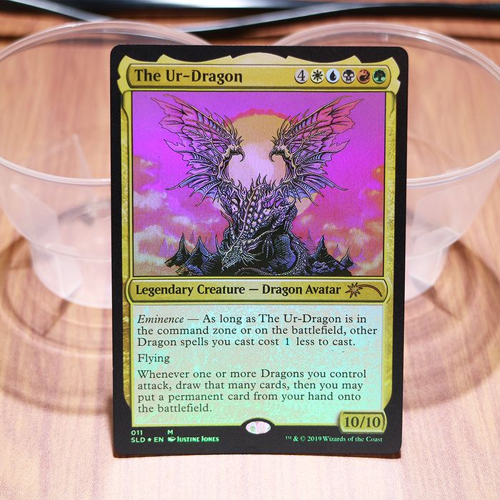 The Ur-Dragon Secret Lair Drop SLD foil magic the gathering