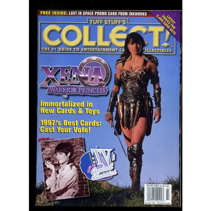 LUCY LAWLESS Tuff Stuff Collect magazine XENA WARRIOR PRINCESS