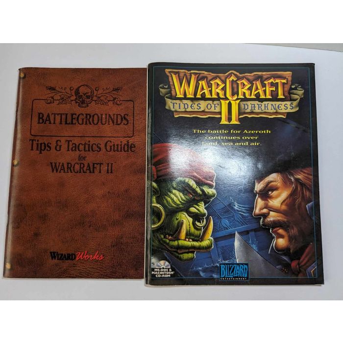 PC Warcraft II Installion Guide Book & Tips & Tatical Guide Book bei ...