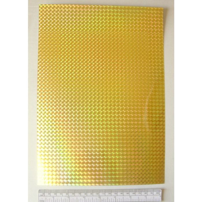 210x297mm A4 sheet Sign vinyl - gloss reflective yellow