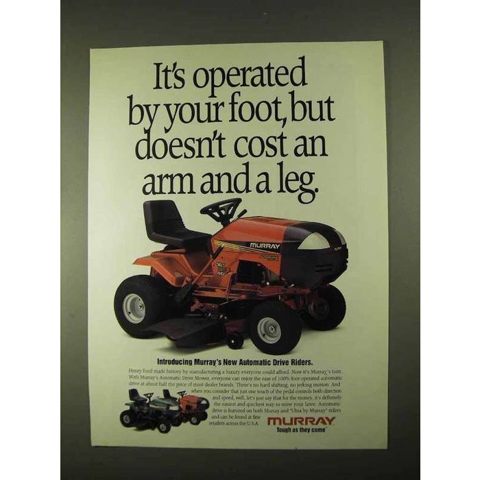 1990 murray riding discount mower