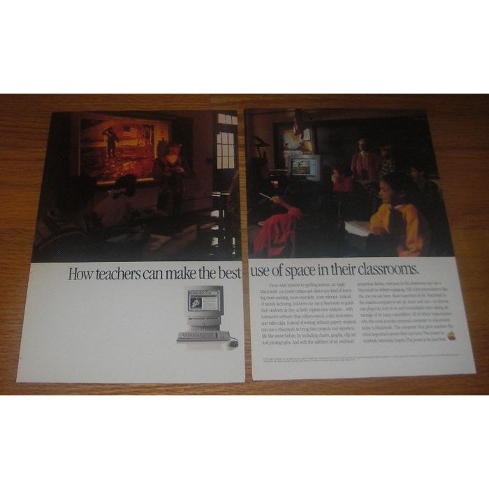 1994 Apple Macintosh Computer Ad - How teachers can make the best use ...