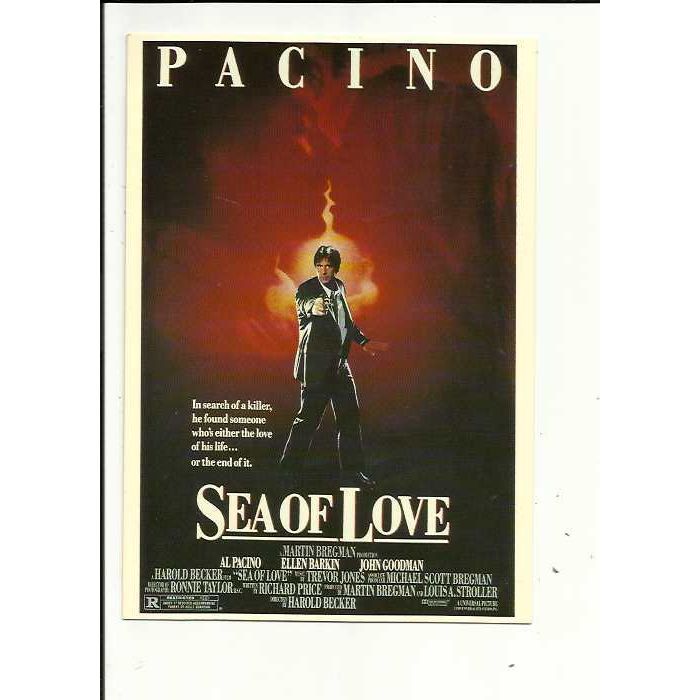 SEA OF LOVE Al Pacino Poster Art Postcard by Avant Garde (P599) on eBid