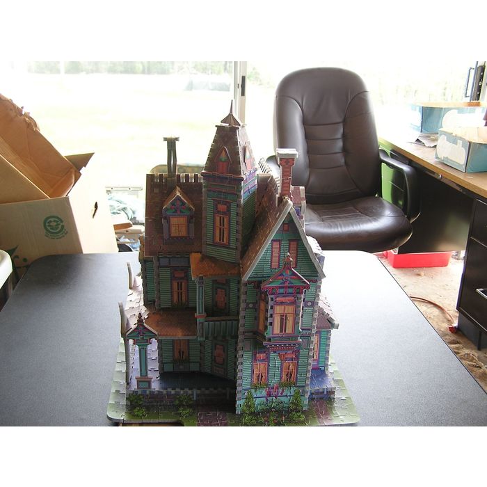 Puzz3D ビクトリアンハウス 700ピース★正規品★当時物・中古★ PUZZ 3D Victorian House Fully Dimensional Puzzle 700 Pieces