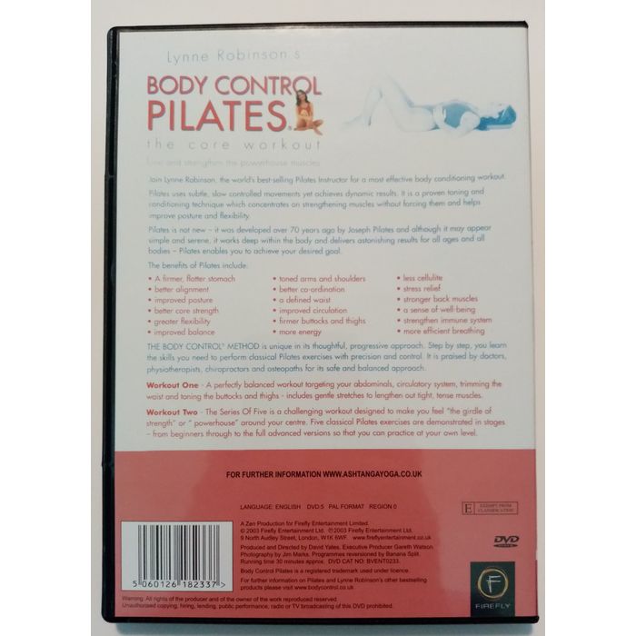 Body Control Pilates The Core Workout 2007 Lynne Robinson