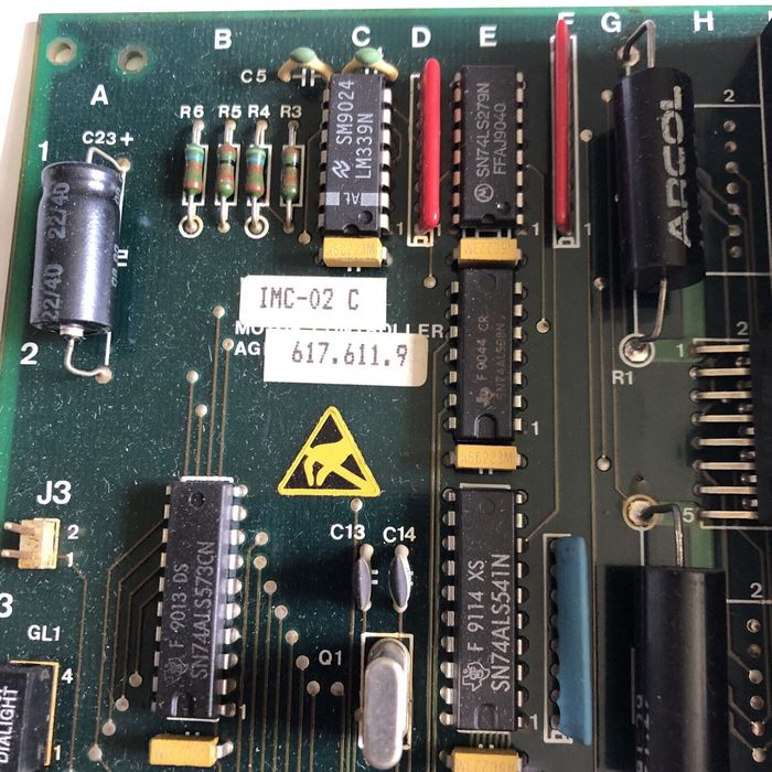 AGIE IMC-02A Intelligent Motor Controller IMC-02 C 617.611.9