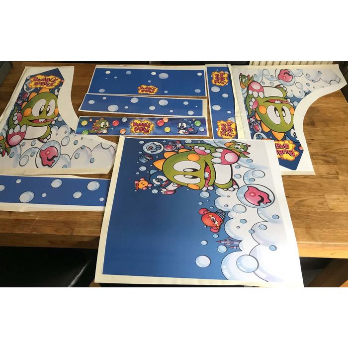 BUBBLE BOBBLE Arcade cabinet machine artwork/arcade graphics