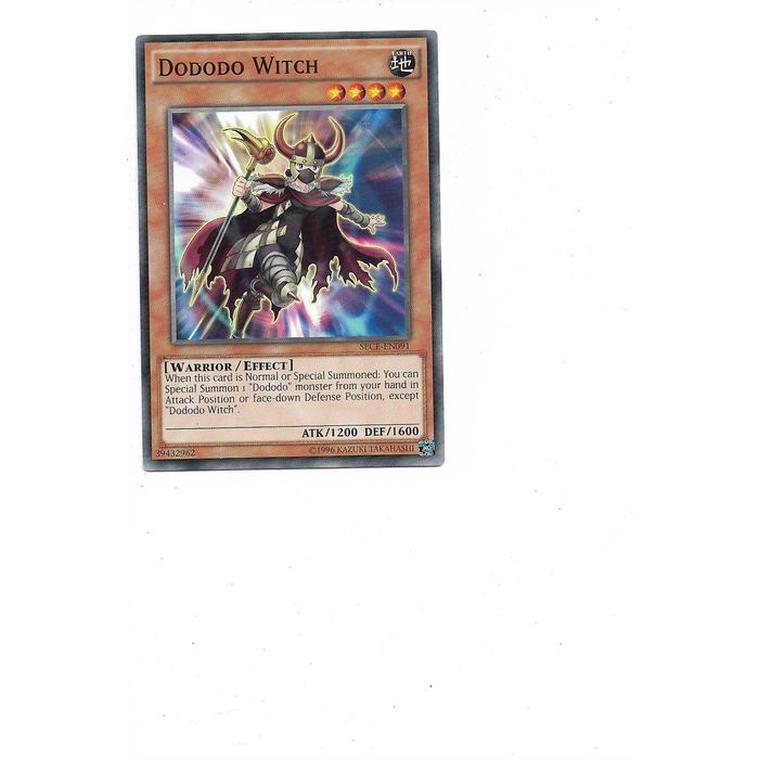Yu-Gi-Oh! Card - Dododo Witch (SECE-EN091) - Super Edition Common - Effect Monster - View #8