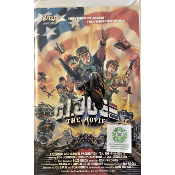 G.I. JOE THE MOVIE VHS VIDEOTAPE DON JOHNSON BURGESS MEREDITH SGT