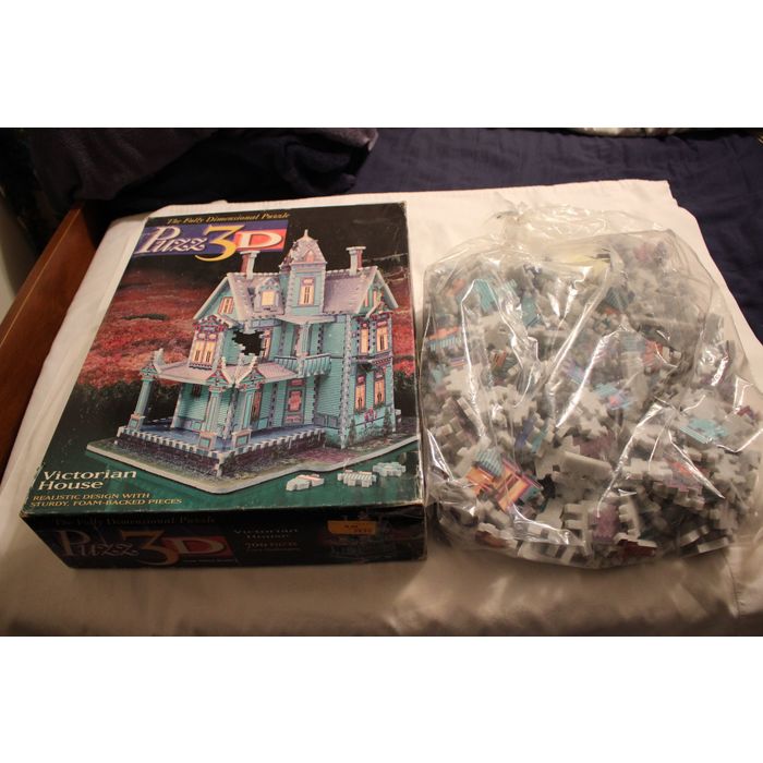 VICTORIAN HOUSE COMPLETE 3D Puzz3D PUZZLE on eBid United States
