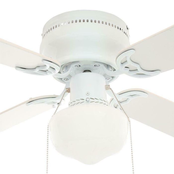 Littleton 42 In Indoor White Ceiling Fan Glass Shade Part S Only 851725005197 On Ebid United States 205091219 Littleton 42 In Indoor White Ceiling, Amaretto 70 In Led French Beige Ceiling Fan