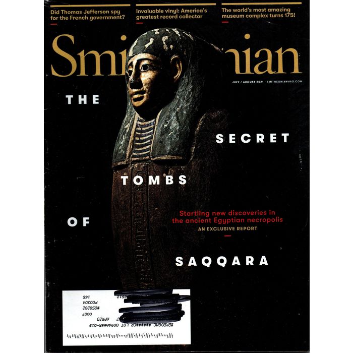 Smithsonian Magazine July August 2021 The Secret Tombs of Saqqara on ...