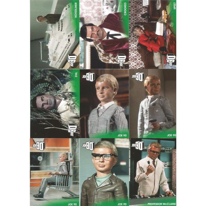 Joe 90 Gerry Anderson Full 54 Card Base Set 6 Card Chase Set