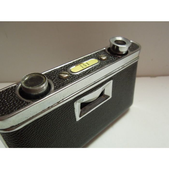 Vintage Fisher-Dietz 2.5 X Folding Binoculars Opera Glasses Black