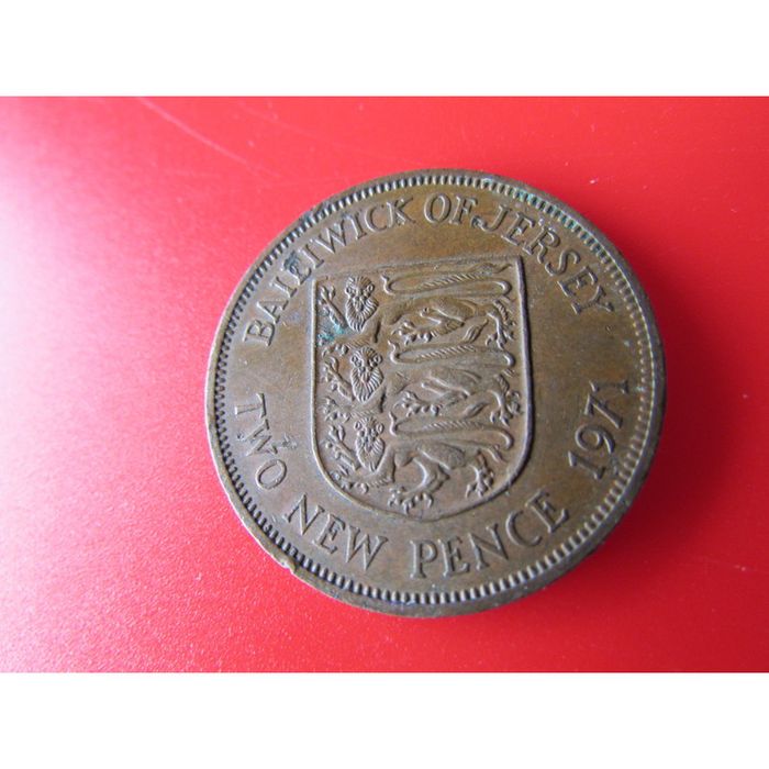 bailiwick of jersey 2p 1971