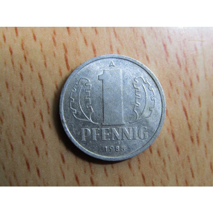 1985a 1 Pfennig East Germany Coin on eBid Asia | 226789084