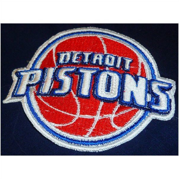 Detroit Pistons Logo Iron On Patch on eBid United States | 80726543