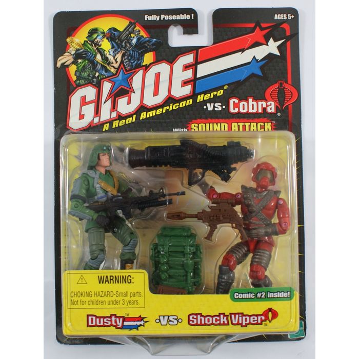 DUSTY v.2 (1988) | mike GI Joe DUSTY VS. SHOCK VIPER main image 2