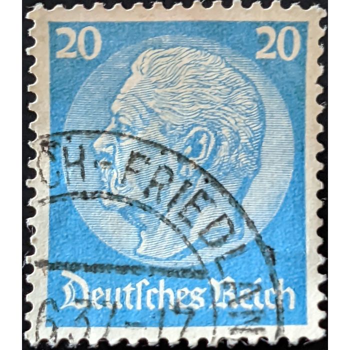 Prophila Collection German Empire 552 New with Original Eraser** MNH 1934 Hindenburg-mourning (Stamps for Collectors