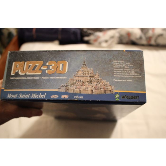 MONT-SAINT-MICHEL Puzz3D Puzzle COMPLETE WREBBIT on eBid United