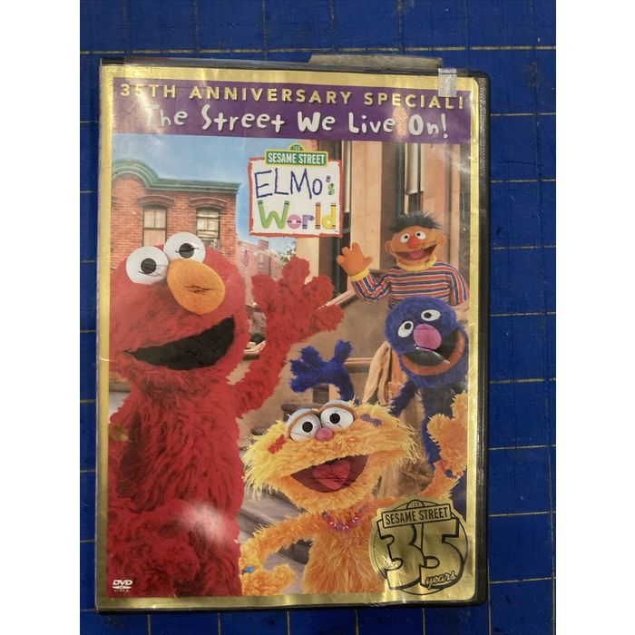 Elmo's World The Street We Live On Dvd Elmo's World - The Street We Live On! 35th Anniversary DVD Sesame