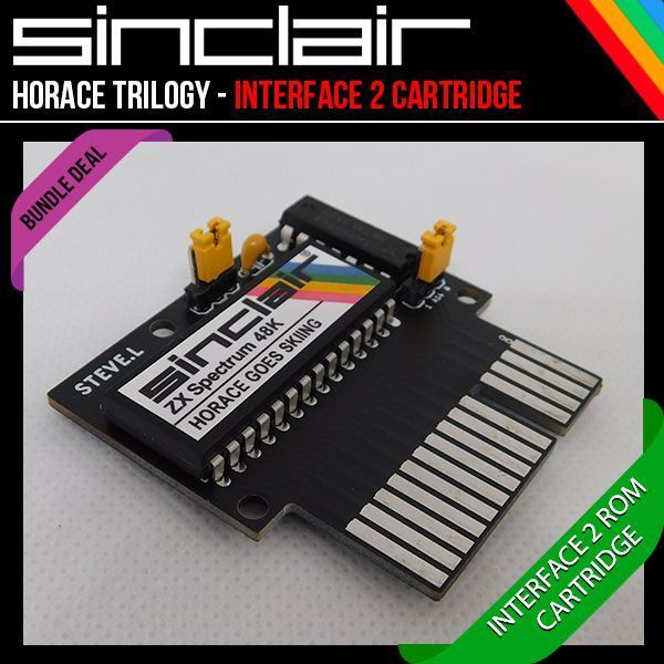 Sinclair ZX Spectrum 48k ROM Cartridge Horace Trilogy