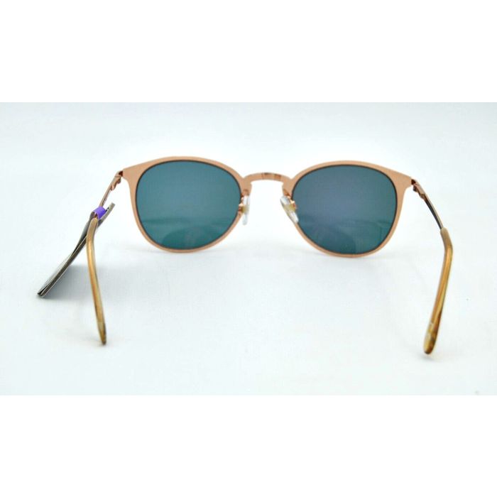 Foster Grant Maxblock Hailey Round Blue Mirror Sunglasses