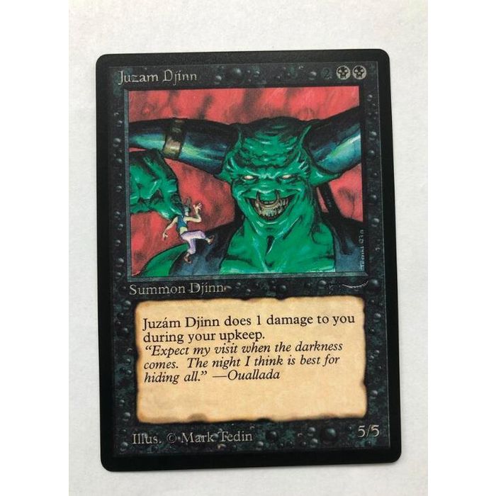 Juzam Djinn Magic the Gathering Proxy