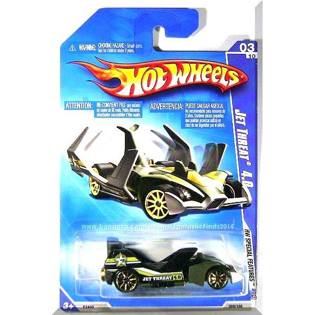 Hot Wheels 2009 HW Special Features #5 Cloak And Dagger - Yellow, 1:64 Scale, 091/190