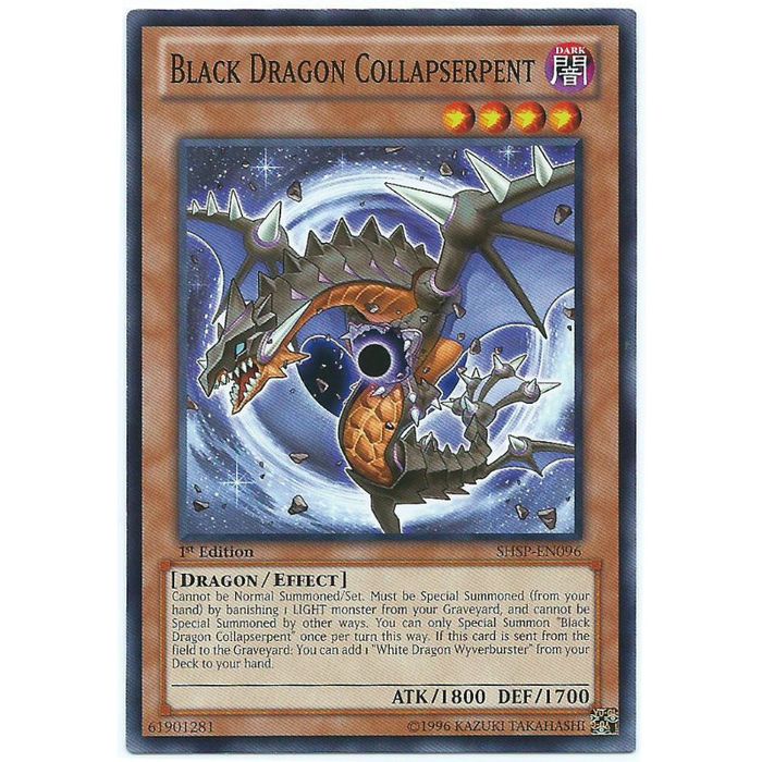Yu-Gi-Oh! Karte – Dragon Shield (SHSP-EN061) – Common, 1st Edition, Aus Shadow Specters Set