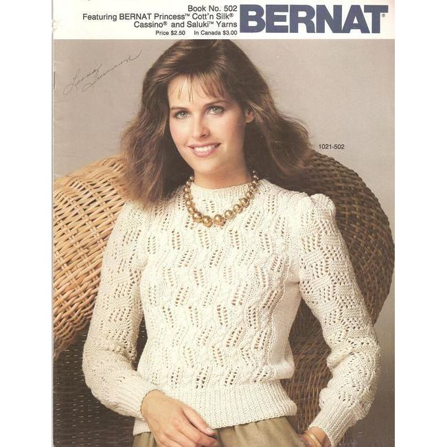 Knit Pattern Booklet Bernat 502 On Ebid United States 34222441 Knit Pattern Booklet Bernat 502 On Ebid United States 34222441